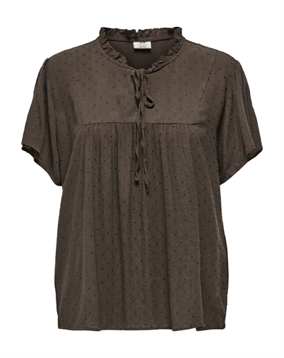 JDY - JDYLima Life Bluse - Chocolate Brown 